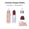 Buy cheap 50ml White/Pink Cylindrical Frosted Glass Bottle With Silver/Red Dropper For Empty Dropper Bottle from wholesalers