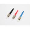 Buy cheap Black And Red Boot MM Multimode Fiber Connectors With Duplex Clip from wholesalers