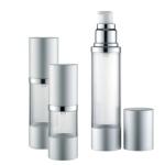 Spray Actuator or Lotion Actuator Aluminum Cap Shoulder Base Airless Bottle