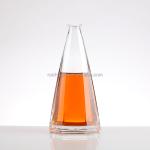 Collar Material Aluminum Plastic PP Glass Bottle for Super Flint Brandy Whiskey