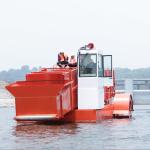 Work Boat Aquatic Weed Carrier Water Hyacinth Transport Ship Water Plant Barge