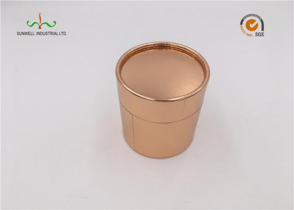 Buy cheap Brown Color Custom Cardboard Tube Packaging Paper Cylinder Box SGS ISO RoHs from wholesalers