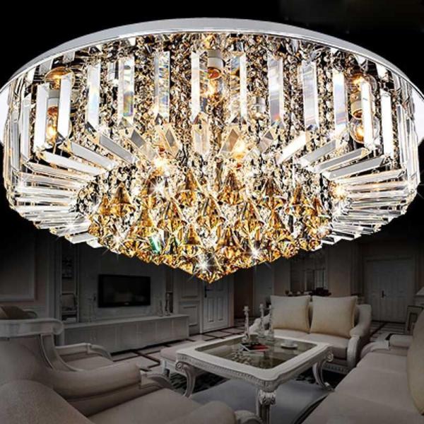 Buy cheap Round Crystal light fittings ceiling Lamp Fixtures Indoor home (WH-CA-22) from wholesalers
