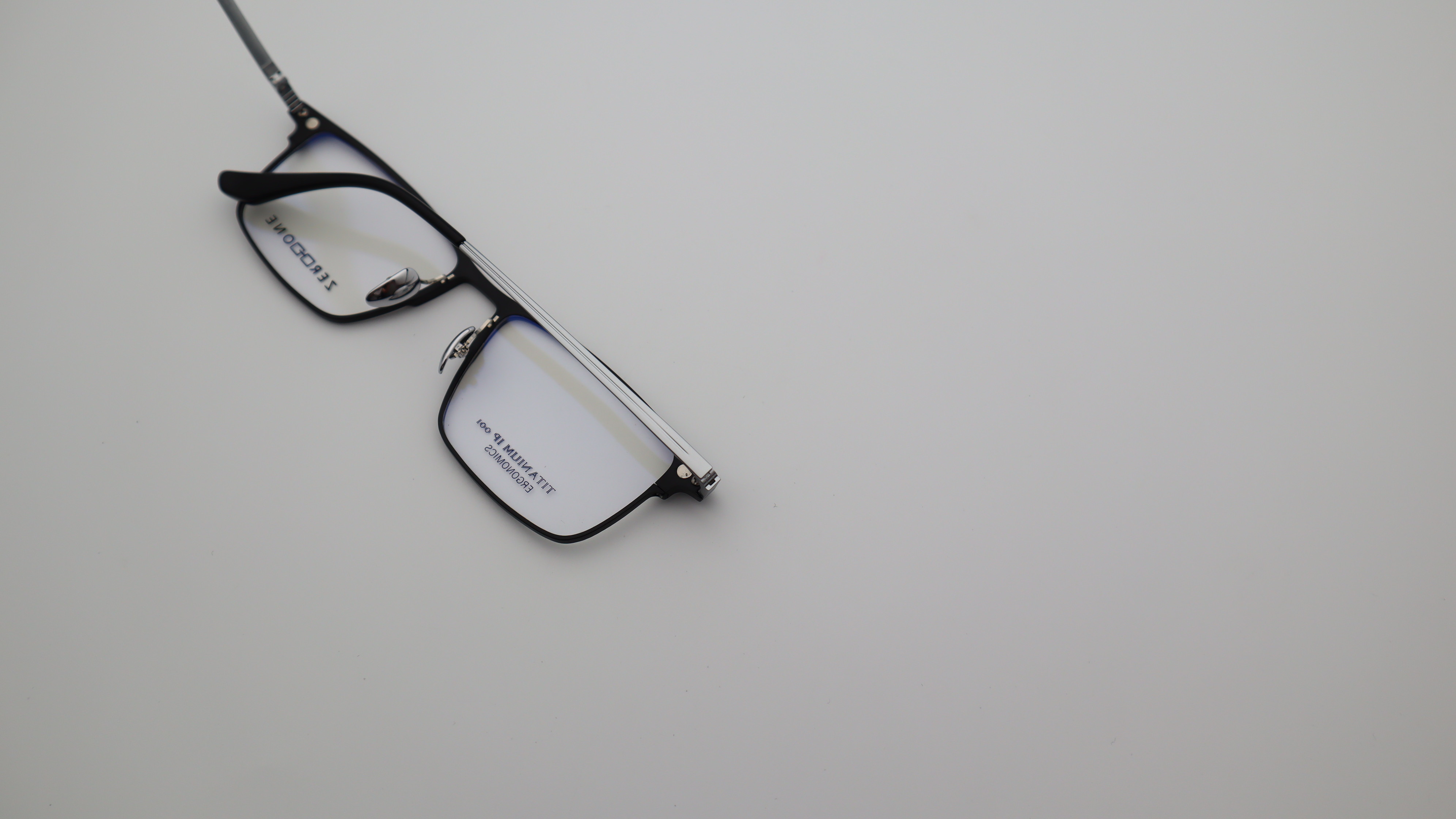 Dual-Purpose Glasses Pure Titanium Aluminum Optical Glasses Frame