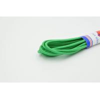 Buy cheap 3mm Green Bungee Bradied Roll Elastic Cord Paper Wrap High Elongation Long product