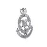 Buy cheap Custom Made Stamped 20mm Army Metal Badges Matt Silver Plating from wholesalers