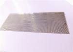 Length 12ft Width 4ft Metal Perforated Sheet , Perforated Mild Steel Sheet Round