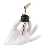 240VAC IP50 Electrical Rotary Joint Through Bore Slip Rings 6*2A