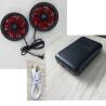Buy cheap Workwear Jacket Cooling Fan Battery Set 12V 10000mAh With Chinese Brushless Motor from wholesalers