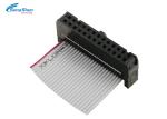 2.54mm Pitch Computer Ribbon Cable , Gray Jacket Flat 26 Pin Ribbon Cable