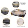 Buy cheap 35D SGS Silentnight Orthopedic Dog Bed Couch With Zipper from wholesalers