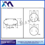 Hot sale single Convoluted Industrial air spring for Contitech Truck air bellows