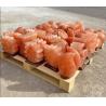 Buy cheap OEM Carved Himalayan Salt Lamp With Solid Wooden Base from wholesalers
