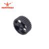 Buy cheap Long Life Auto Cutter Parts Pulley Gear Black Part No 128047 For Cutter Machine from wholesalers