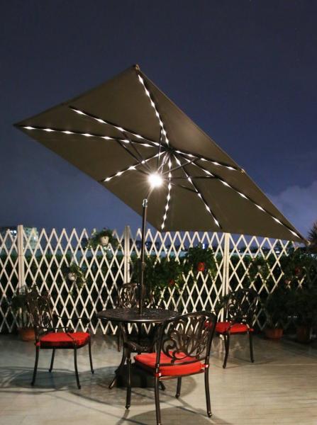 Buy cheap Aluminum Frame Garden Cantilever Parasol Umbrella Accept Customized OEM from wholesalers