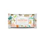 80pc per bag Natural Fabric Custom Nonwoven Baby Wet Wipes Biodegradable Ultra