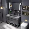 Buy cheap Rectangular 30 Inch Bathroom Vanity Single Cabinet ODM from wholesalers