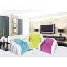 Buy cheap Amazing Colored inflatable sofa chair Flocking Inflatable Outdoor Furniture PVC 74X74X64Cm from wholesalers