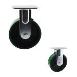 150x50mm Green Iron Core Direction Plate Heavy Duty Casters