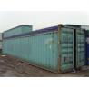 Buy cheap 40OT second hand goods Open Top Shipping Container for standard transport from wholesalers