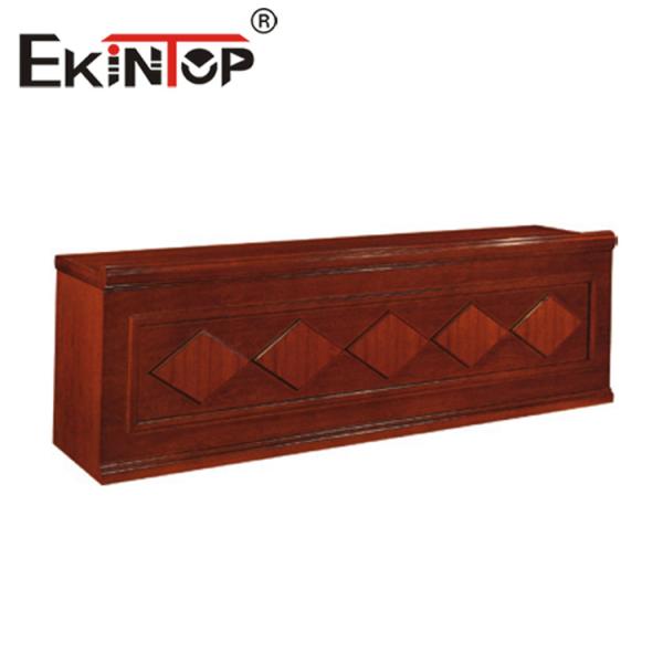 Chinese Classic Rostrum Painted Veneer Leadership Table Strip Conference Room