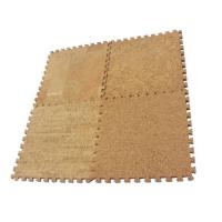 Buy cheap Eco Antiskid Natural Cork Pads Rectangular Cork Puzzle Mat Placemats 60x60cm product