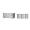 Buy cheap Keep Your Kitchen Essentials Fresh and Organized with Crown Series Metal Bread Bin Set from wholesalers