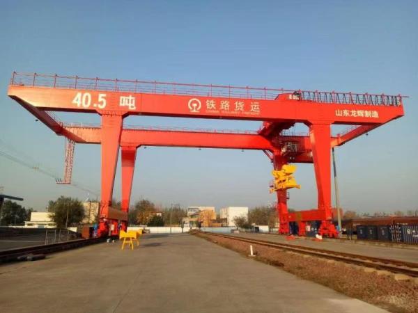 Buy cheap ISO9001 Intelligent Double Girder Gantry Crane 20m/Min 12 Months Warranty from wholesalers