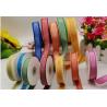 Buy cheap Custom Polyester Grosgrain Ribbon With White Stitch For Gifts / Birthday Parties from wholesalers