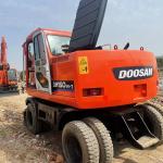 15 Ton Used Doosan Excavators Dh150-7 Wheel Hydraulic Crawler Machine
