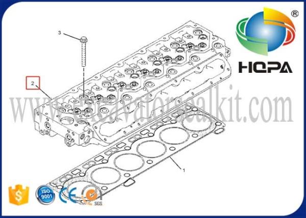 Buy cheap Engine C6.6 Caterpilla Engine Parts Cylinder Head 276-8115 2768115 from wholesalers