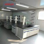 Steel Wood Chemistry Lab Workbench Practical Multipurpose For Hospital