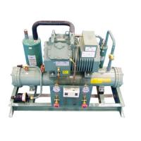 Buy cheap 2DES-2Y Water Cooled Refrigeration Unit R407b 2HP Condensing Unit product