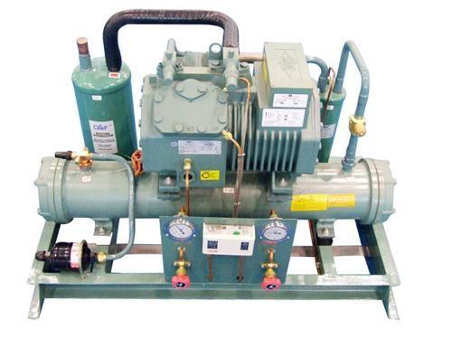 Buy cheap 2DES-2Y Water Cooled Refrigeration Unit R407b 2HP Condensing Unit from wholesalers
