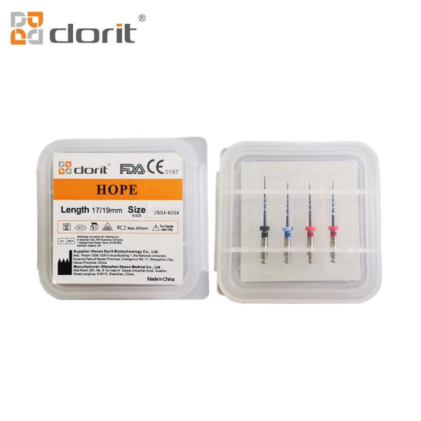 Buy cheap 17mm 19mm Kids Dental Endo Files Pediatric Rotary Files Niti FDA from wholesalers
