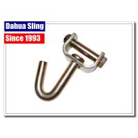 Buy cheap Welded Double Ratchet Strap J Hook , Tow Strap Hooks 6mm / 7mm product