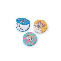 Buy cheap Round Compact Cosmetic Pocket Mirror ABS Cute Pattern Portable product