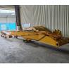 Buy cheap long reach boom pile driving equipment guardrail pile driving machine excavator pilling boom with pile driving hammer from wholesalers