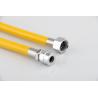 Buy cheap 80 Degree Celsius Braided Gas Hose Stainless Steel 304 Braided Fuel Lines 230PSI from wholesalers
