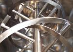 Horizontal Ribbon Mixer Machine , Double Spiral Ribbon Mixer For Flour / Spice /