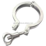 304 Sanitary Single Pin Heavy Duty Clamp The Top-Notch Choice for Beverage