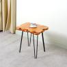 Buy cheap Living Room Foldable Iron Feet Nordic Style 4CM Fir Coffee Table from wholesalers