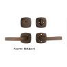 Buy cheap Amertop Brass Door Handle Lever with Modern Contemporary Art Design for Home Bedroom or Bathroom Privacy from wholesalers