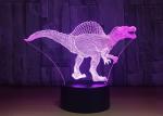 RGB 3D Dinosaur Night Light Touch Screen Spinosaurus Thanksgiving Gifts