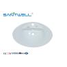 Buy cheap Oval Shape Ceramic Art Basin Counter Top Installation Type 590 * 390 * 220mm from wholesalers