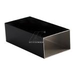 6000 Series 6063 Standard Aluminium Profiles With Black Anodized Finished