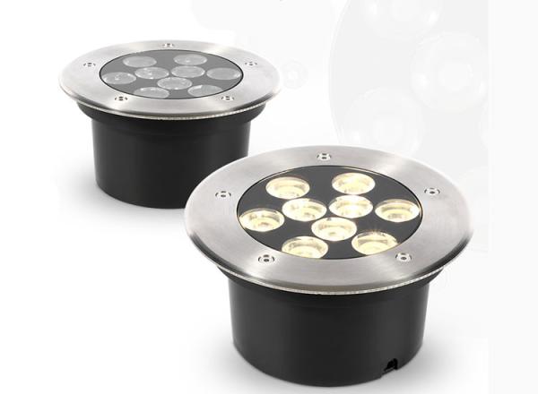 LED light embedded underground light outdoor waterproof multicolor spot light