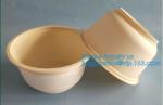 Disposable Bagasse Pulp Biodegradable Ice Cream Corn Starch Bowl Packaging For