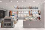 01-BJiS003, Platinum Series Cosmetic Shop in Shaanxi featuring 45 Main Fixtures