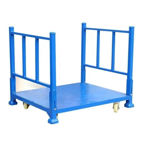 Buy cheap Warehouse Transport Galvanized Storage Steel Metal Stacking Movable Post Pallet Rack from wholesalers